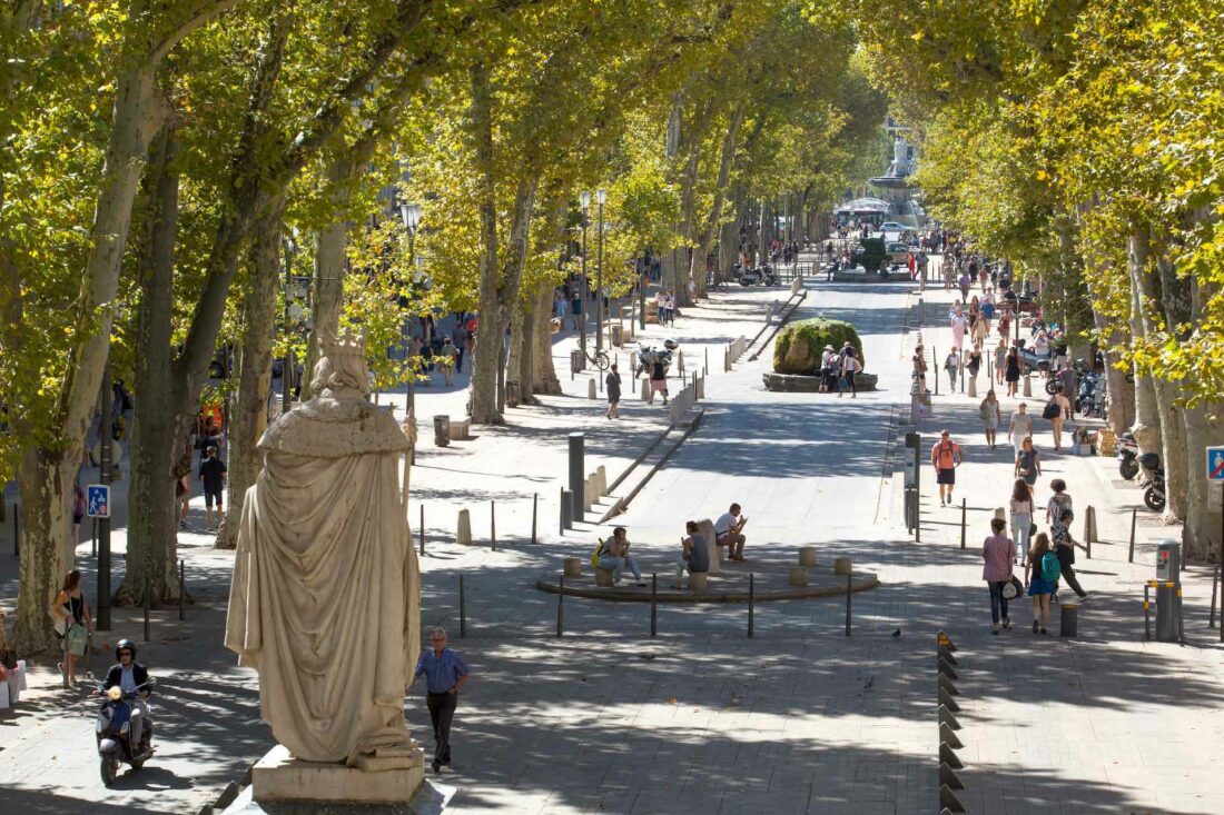 Cours Mirabeau AixenProvence • Aix en Provence  Office de Tourisme