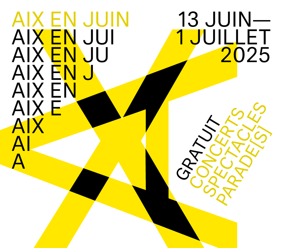 2025 - Affiche Aix en juin