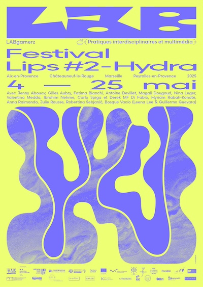 2025 - Affiche - Lips #2 - Hydra Aix-en-Provence