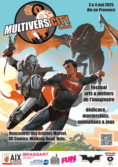 2025 - Affiche - Multivers City Festival Aix-en-Provence