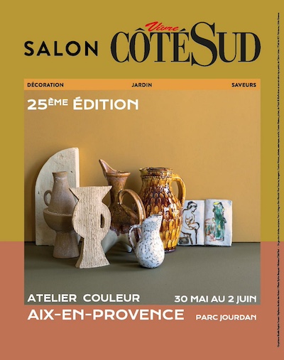 2025 - Affiche - Salon Vivre Côté Sud Aix-en-Provence