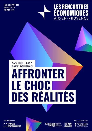 2025 - Affiche - Rencontres Economiques Aix-en-Provence