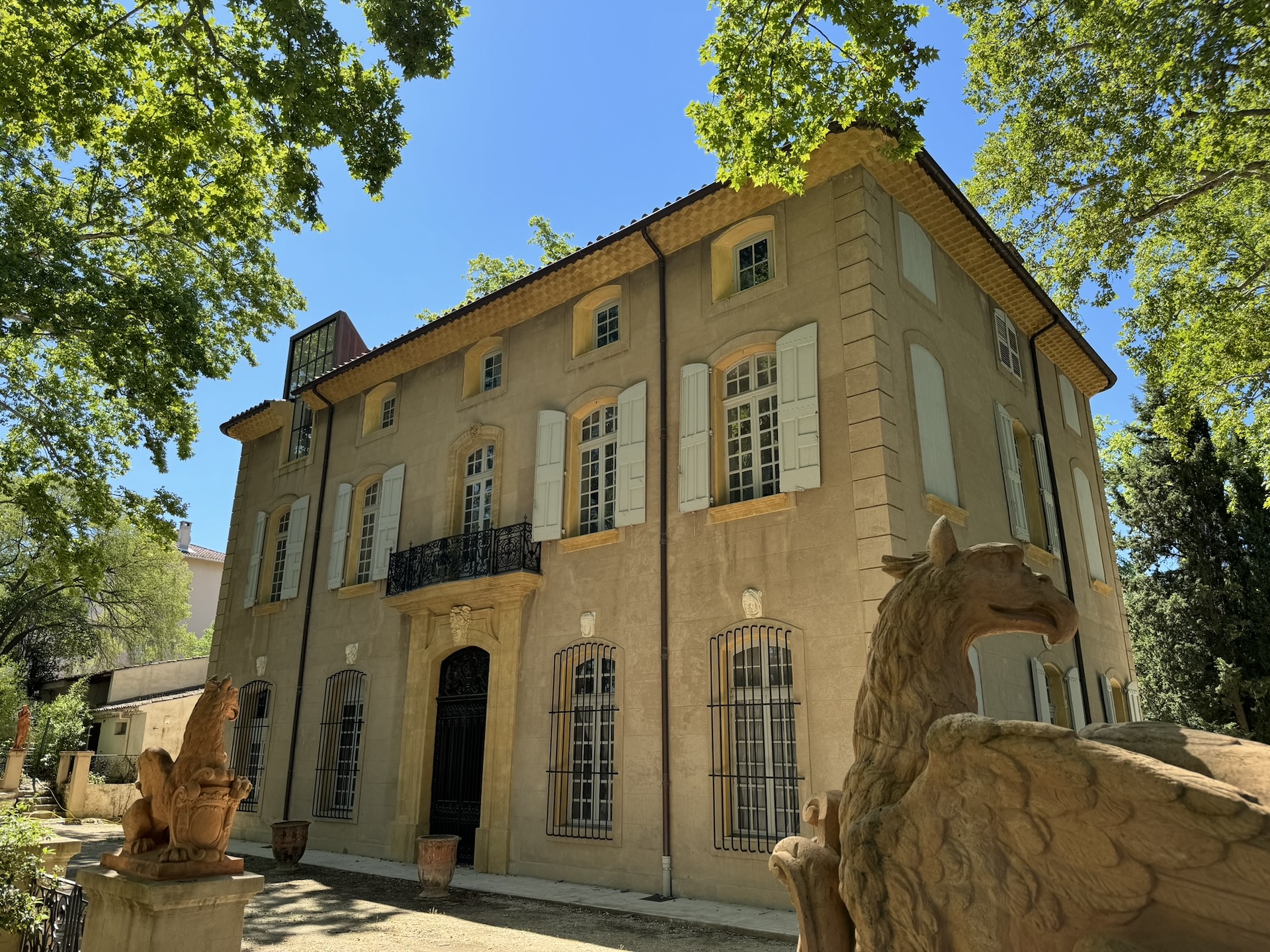 Bastide du Jas de Bouffan - Facade nord _ Office de Tourisme Aix-en-Provence