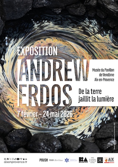 2026 - Affiche - Exposition Andrew Erdos Aix-en-Provence