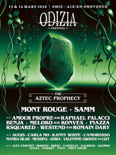 2026 - Affiche - Odizia Festival Aix-en-Provence