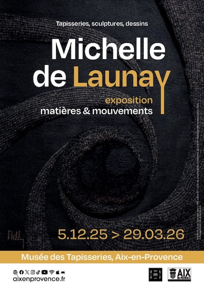 2026 - Affiche - exposition Michelle de Launay Aix-en-Provence 2026 - Affiche - exposition Michelle de Launay Aix-en-Provence