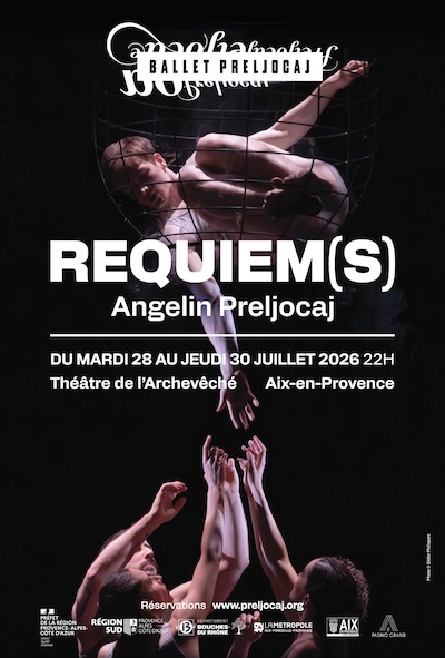2026 - Affiche - Requiem(s) Ballet Preljocaj Aix-en-Provence