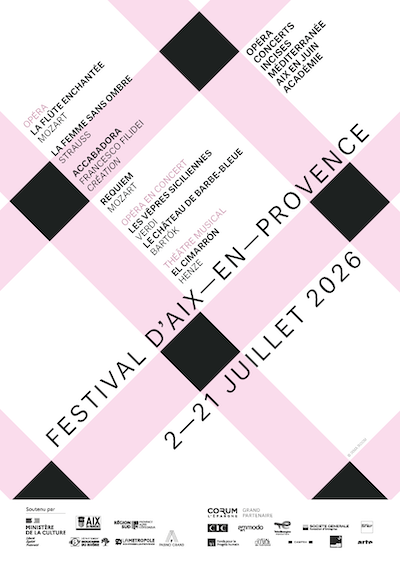 2026 - affiche - Festival d'Aix-en-Provence
