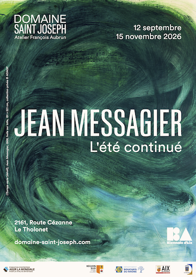 2026 - Affiche - Exposition Jean Messagier